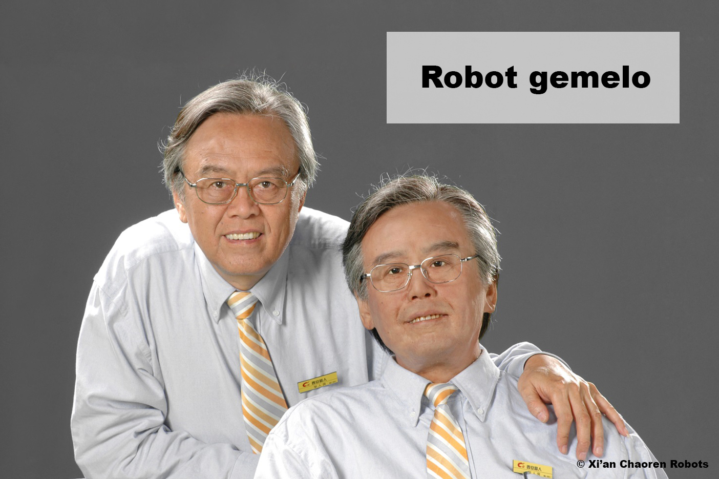 Motores continua en robot gemelo